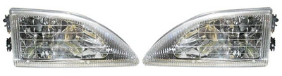 FIT FOR 1994-98 FORD MUSTANG COBRA New Replacement Headlight Assembly PAIR / Foto 1 de 2