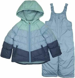 Osh Kosh B'gosh Girls Blue 2pc Snowsuit Size 2T 3T 4T 4 5/6 6X - Picture 1 of 1