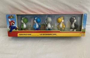 Nintendo Super Mario Bros Yoshi 5- Pack Jakks Pacific - Picture 1 of 6