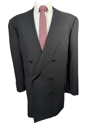 OXXFORD одежды мужской черный СДЕЛАННЫЙ НА ЗАКАЗ шерсти Sport пальто Blazer куртка 45R - Изображение 1 из 4