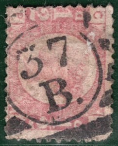 GB QV Bantam medio penique SG48/49 1/2d placa 20 Londres *37/B* número SUBURBANO YOR149 - Imagen 1 de 6