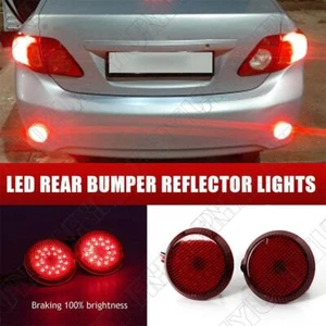 LED Tail Rear Bumper Reflector Lights 8191002040 For Toyota Scion iQ xB Corolla - Picture 1 of 8