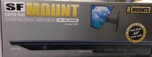 PROMOUNTS SF-L Universal Super Flat Wall Mount for 32"x60" & up to 150 Pounds. - Picture 1 of 3