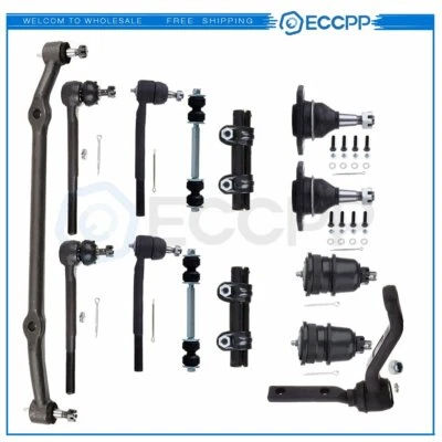 14pcs Complete Front Suspension Kit For 78-87 Chevrolet Pontiac Oldsmobile Buick - Image 1 of 4