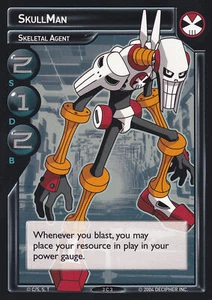 SkullMan - Skeletal Agent - Grave - MegaMan NT TCG - Imagen 1 de 1
