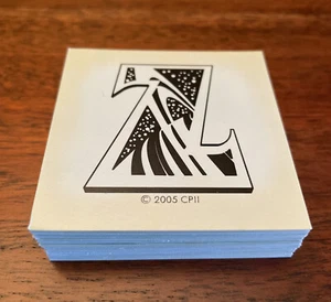 2005 Zathura Board Game Replacement Cards 52 Pieces - Picture 1 of 4