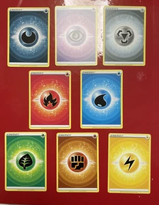 set completo Energy Pokemon Brilliant Stars Grass Energy | NM-M | English - Foto 1 di 9