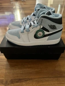 Size 7 - Jordan 1 Mid SE White Ice Blue - Picture 1 of 5