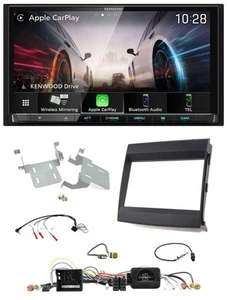 Kenwood Lenkrad 2DIN USB DAB Bluetooth Autoradio für Porsche Cayenne 2011-2016 - Bild 1 von 12