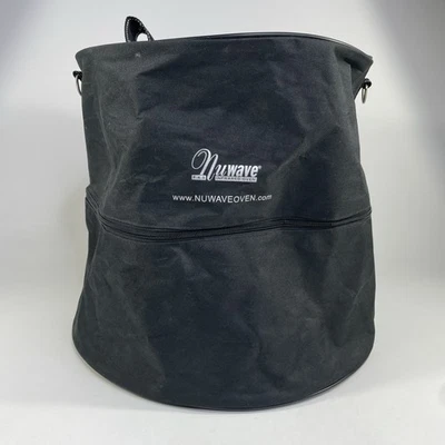 NuWave Pro Plus Infrarot Backofen Aufbewahrungstasche Reise Tragetasche schwarz Canvas - Bild 1 von 4
