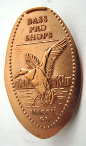 BASS PRO SHOPS Macon, GA - Ente -- länglicher Kupferpfennig - Bild 1 von 1