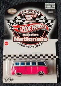 Hotwheels, Chicago Convention 2005, Volkswagen Microbus, Low Production - Bild 1 von 5