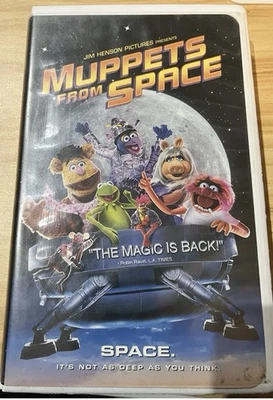 Muppets In Space-Muppet Treasure Island ( w.Tim Curry) 2 VHS CLAMMSHELL - Image 1 of 4