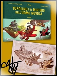 MICKY MAUS UND DAS GEHEIMNIS DES WOLKENMENSCHEN MIT LITHOGRAPHIE SIGNIERT CASTY - DISNEY - Bild 1 von 1