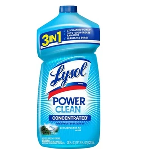 Lysol Power Clean Multi-Surface Cleaner, 2x Concentrated Pour 28 Fl Oz - Picture 1 of 2