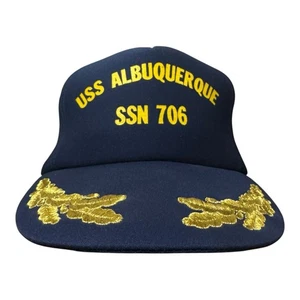 USS Albuquerque SSN-706 Submarine Cap Vintage Navy Wear-Guard Taiwan R.O.C. - Picture 1 of 13
