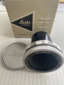 LEITZ 65MM F3.5 ELMAR CHROME + BOX #1748211 - Picture 1 of 14