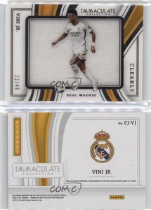 2023 Panini Immaculate Clearly Jerseys Silver /49 Vinicius Junior Vini Jr #CJ-VJ - Picture 1 of 3