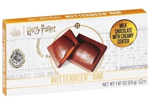 Harry Potter 1,87 Unzen Butterbier Riegel Milchschokolade mit cremiger Mitte BB 11/2025 - Bild 1 von 3