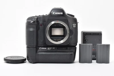 Cuerpo Canon EOS 5D con cámara digital SLR BG-E4 12,8 mega píxeles [Excelente++] de Japón Foto 1 de 4