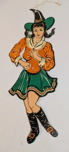 Beistle Co. Jointed Halloween Witch 2004 Reissue USA - Bild 1 von 4