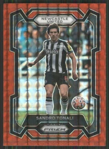 Mosaico rojo Panini Prizm Premier inglés 2023-24 #59 Sandro Tonali 1882 - Imagen 1 de 2