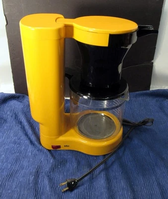 复古 BRAUN YELLOW AG Frankfurt 咖啡壶类型 4 053 - 复古 CO (EZS003877) — 第 1/4 张图片
