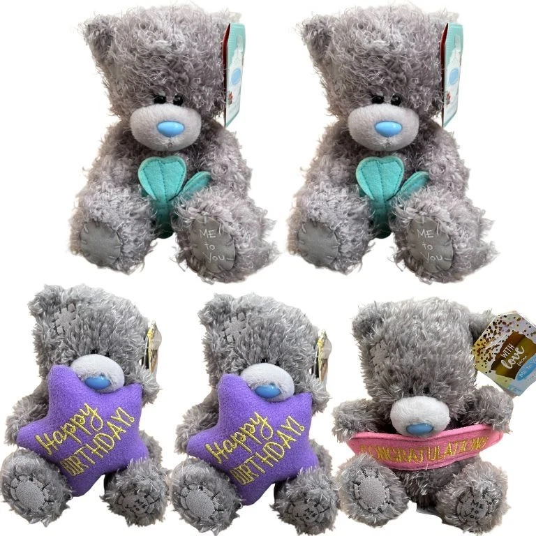 Mixed Wholesale JOB LOT x 5 Me to You Bears Birthday, luck and Congratulations - Image 1 of 4