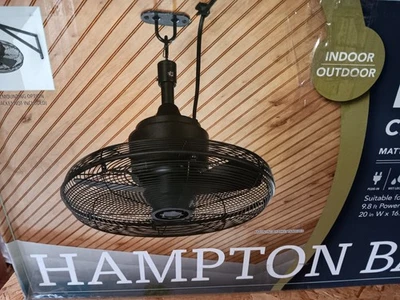 Hampton Bay 1009872068 Conyer 20" Indoor/Outdoor Ceiling Fan - Image 1 of 3