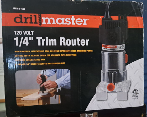DRILL MASTER 1/2 HP (Max), 1/4 in. Trim Router quality trim router | eBay