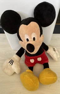 Authentic Disney Store 18-19" Mickey Mouse Plush Doll with Genuine Patch Rare - Picture 1 of 5