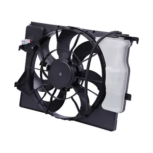 Dual Radiator for 2018-2020 Hyundai Accent/Kia Rio dual cooling Fan&Shroud Black - Picture 1 of 11