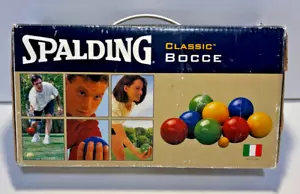 Vintage Spalding Classic Boccia Set - Made in Italy - Bild 1 von 5