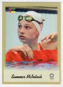 2020/21 SOMMER MCINTOSH ALLE SPORTARTEN GOLD ROOKIE PARALLEL #07/10 SCHWIMMEN! nc - Bild 1 von 2