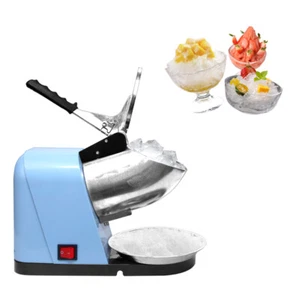 Rasoio Ghiaccio Elettrico 170W Tritaghiaccio 440lb/h Macchina Cono Neve Portatile 1400 r/min - Foto 1 di 10