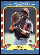 1987 Fleer Limited Edition Tony Gwynn Baseball Cards #19
