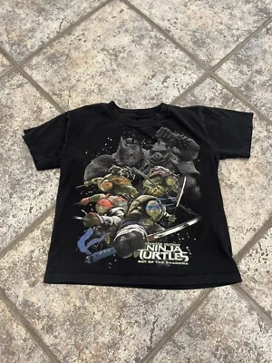 Vintage Teenage Mutant Ninja Turtles Out Of The Shadows Kids T-shirt - Image 1 of 2