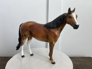 1999 Peter Stone Co. CMW Dark Western Horse 12" Long NICE! - Picture 1 of 9