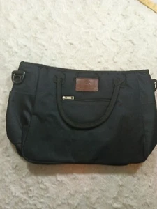 Chukchansi Gold Resort & Casino Large Black w/ brown, Travel Bag 20x14 - Picture 1 of 9