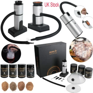 Smoking Gun BBQ Food Cocktail Smoker Infuser Handheld Portable Kitchen Tool Gift - Picture 1 of 28