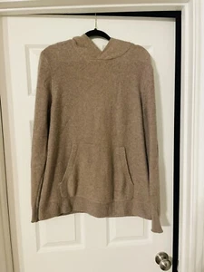 Suéter Vince 100 % cachemir para mujer cárdigan grande tejido camel $545 - Imagen 1 de 5