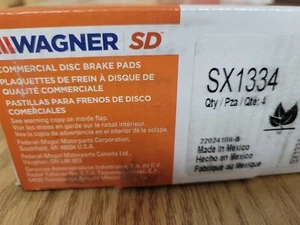 New Wagner Rear Semi-Metallic Disc Brake Pads Ford F-350 Super Duty F-250 F-450 - Picture 1 of 3