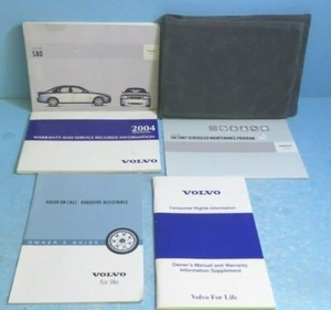 Volvo S80 2004 manual de dueños - Imagen 1 de 1
