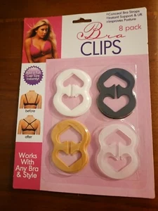 Blister pack of 8 bra clips - Picture 1 of 9
