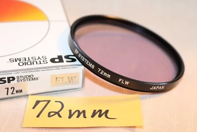 New SP Studio System 72mm FL-W Fluorescent FILTER Japan 72mm FLW Light Balance - Image 1 of 4