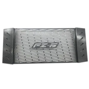 Radiator Grille Guard Cover For Yamaha FZ6 FZ6N FZ6S Fazer 2004-2010 Carbon - Picture 1 of 6