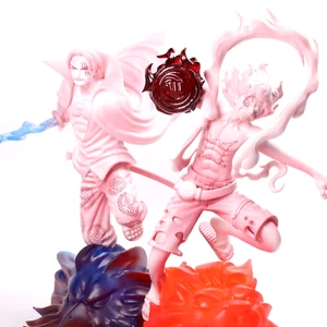 One Piece Luffy Gear 5 Shanks Figure Set Senko Zekkei FILM RED Expedited - Picture 1 of 18