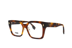 MARCO DE GAFAS FENDI FE50085F 053 HABANA AUTÉNTICO RX 53-16-145 - Imagen 1 de 12