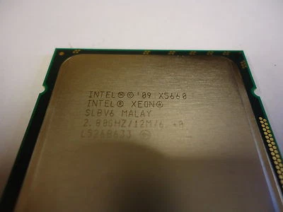 AT80614005127AAS LBV6, Intel Xeon Processor X5660 12M Cache, 10 pcs Grade A Pull - Image 1 of 3