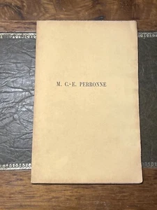 Nachruf auf M. C.-E. Perronne von Wlodimir Konarski 1883 (L7B) - Bild 1 von 5